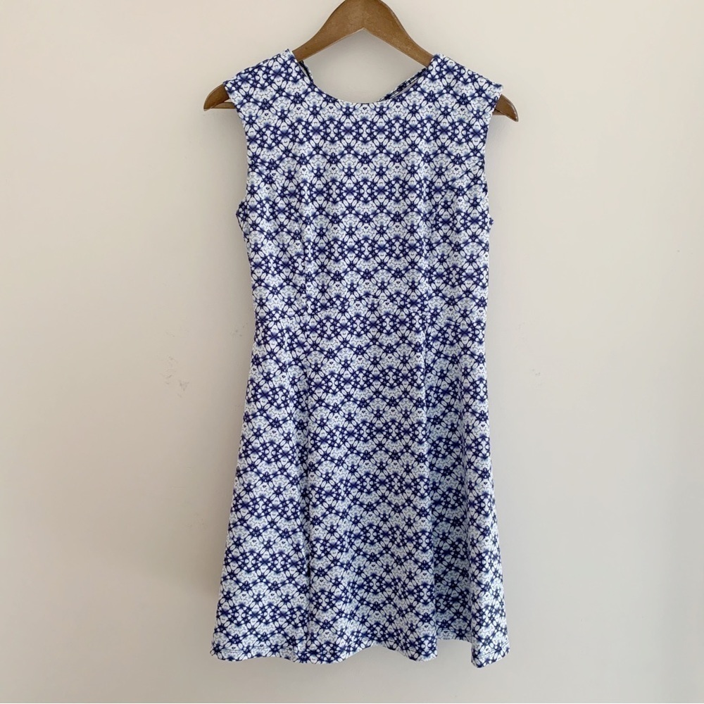 Title Nine Steadfast Diamalete Tidal Wave Dress Small Summer Vacation
